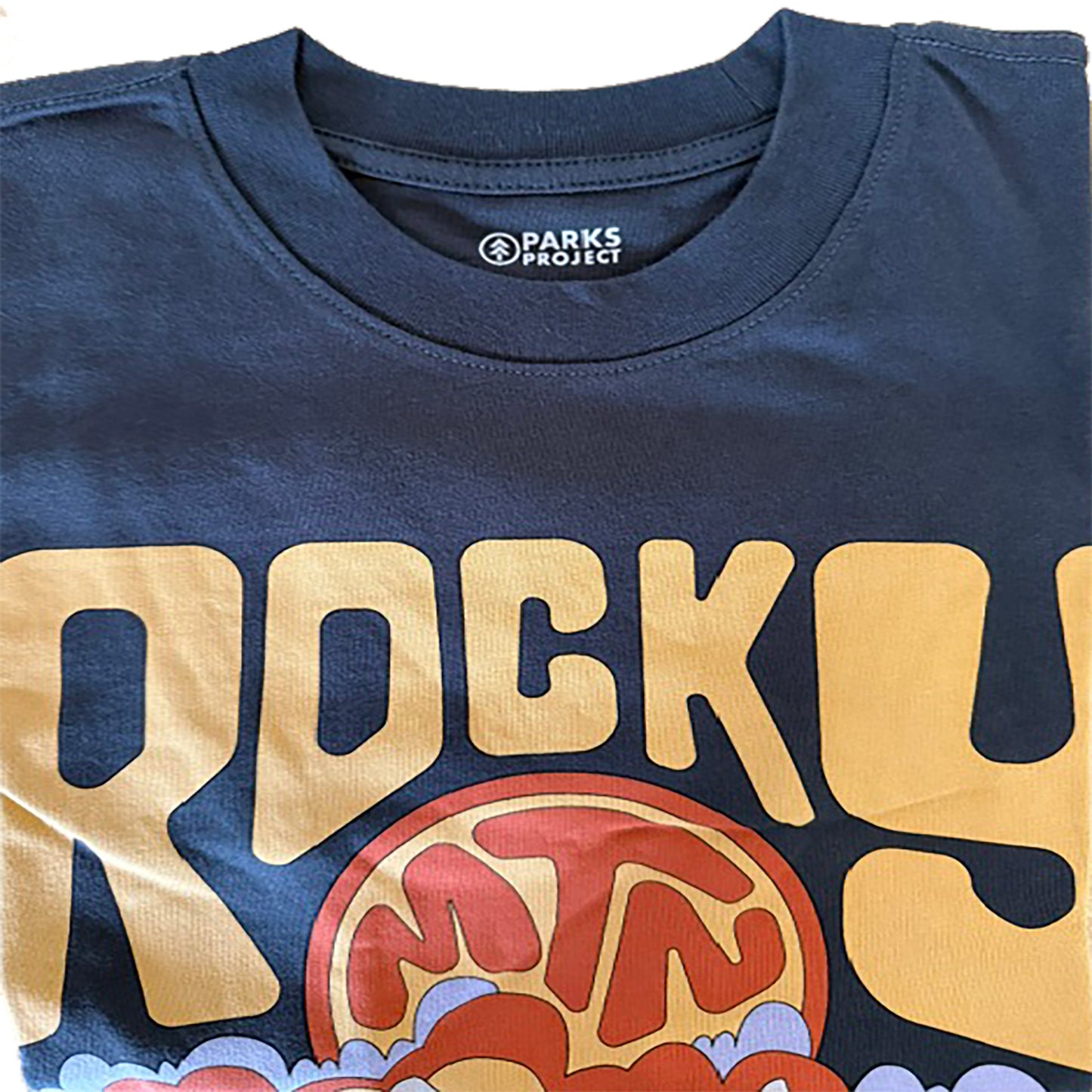 Rocky Mountain Trippy Boxy Tee